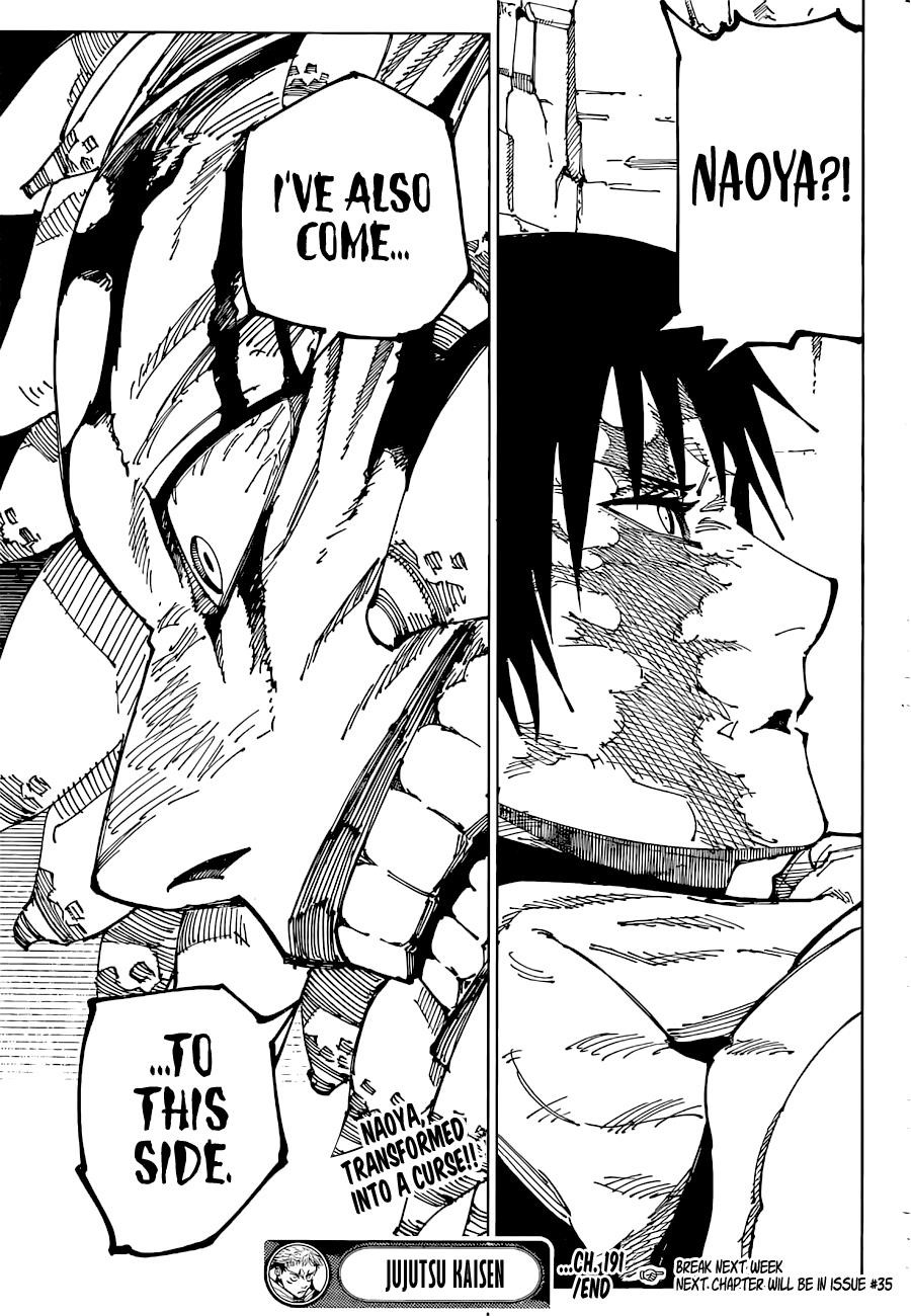 Jujutsu Kaisen Chapter 191 image 18